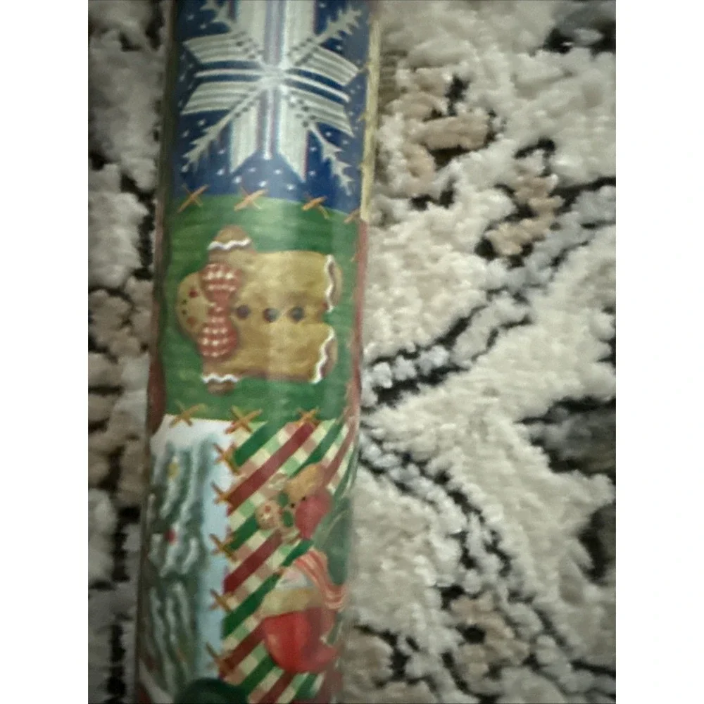 Jessica Stewart Wrapping Paper Snowplace Like Home 24 X 20 Country Winter Floral